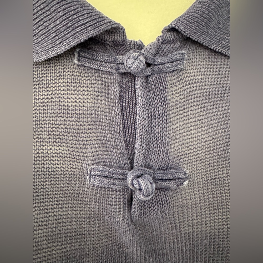 Polo Ralph Lauren Men's 💯 % linen V-Neck Sweater w/ embroidery - Picture 9 of 12